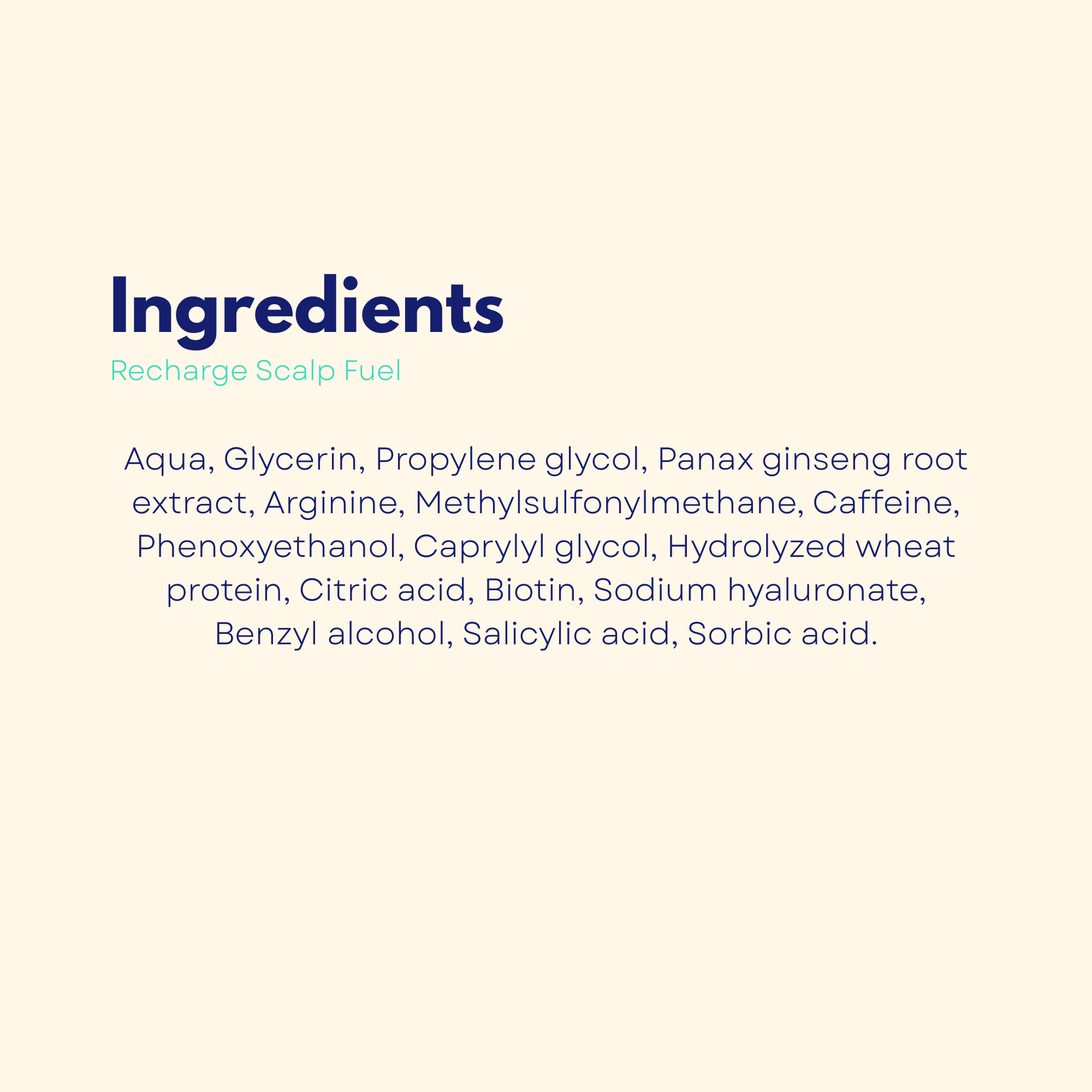 Recharge Scalp Fuel - Naturally Drenched